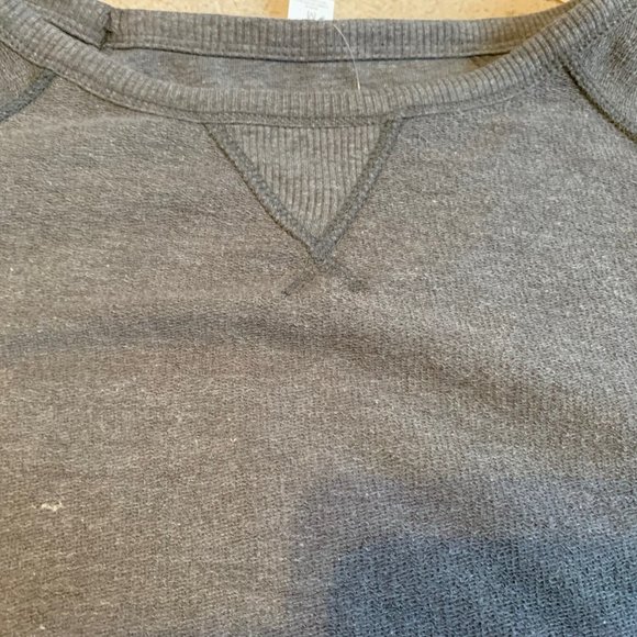 NWT Alternative Vintage Sport French Terry B-Side Reversible Sweatshirt Gray - M - Picture 5 of 16